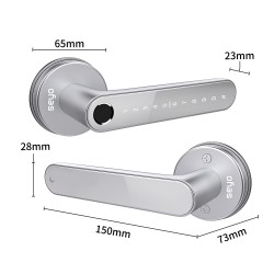 LOK, Cerradura Inteligente SEYO,  Color Negro